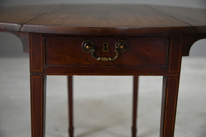 Antique Mahogany Drop Leaf Table