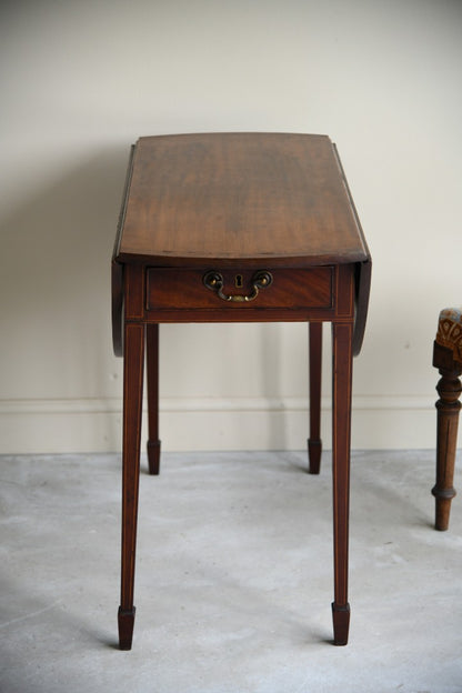 Antique Mahogany Drop Leaf Table