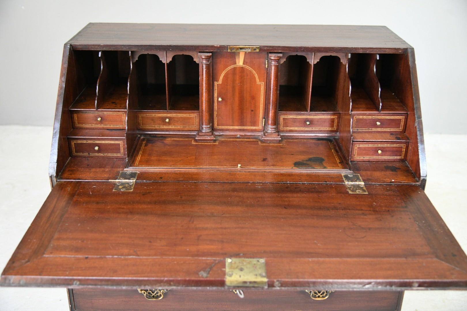 Georgian Mahogany Bureau