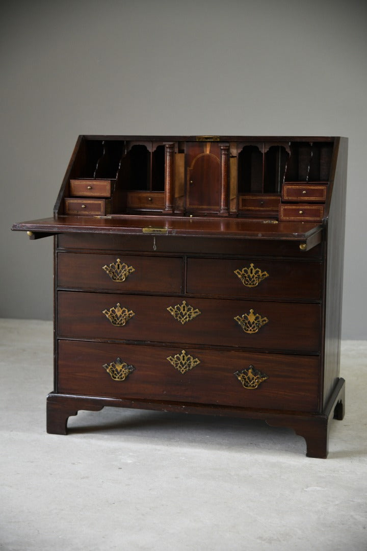 Georgian Mahogany Bureau