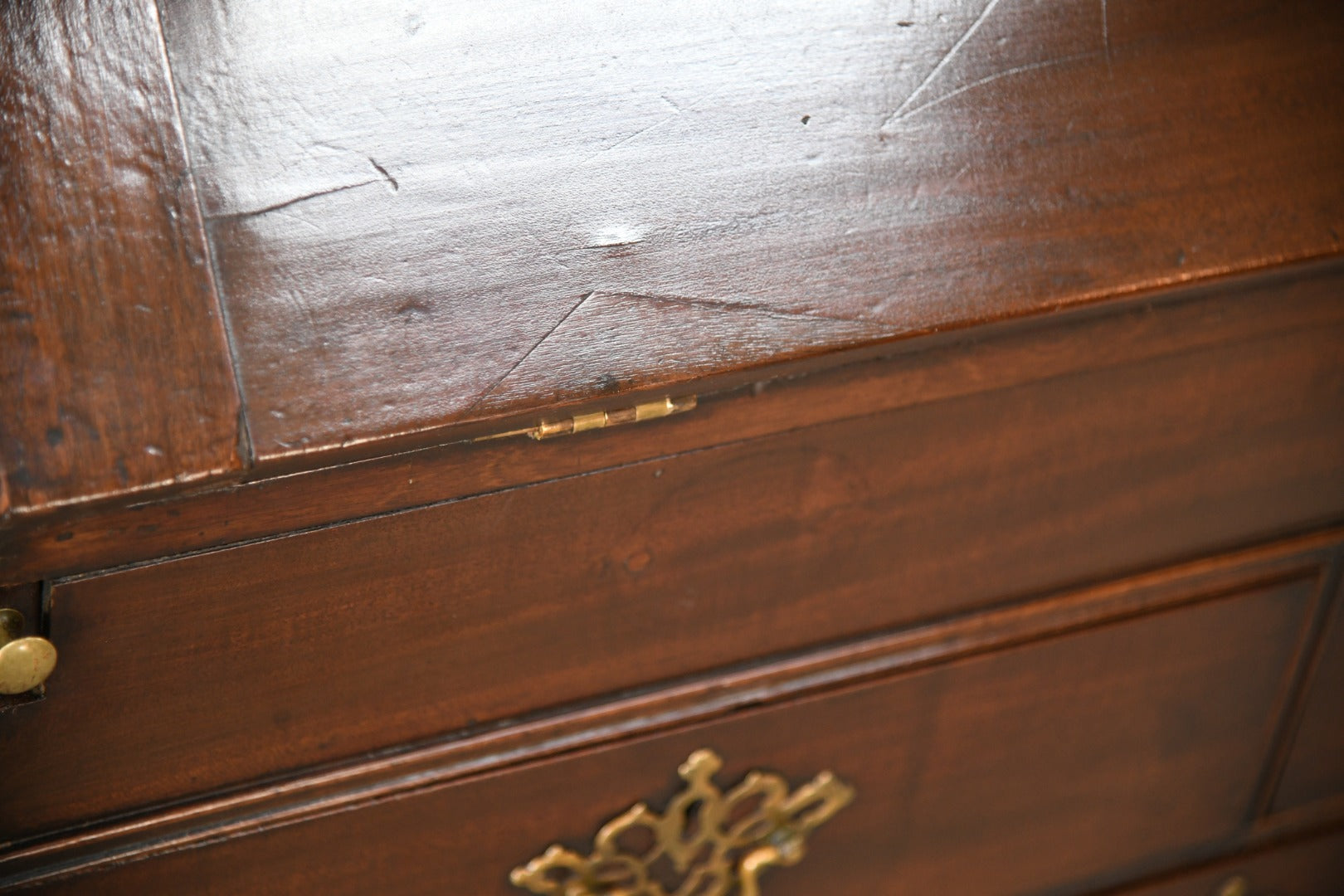 Georgian Mahogany Bureau