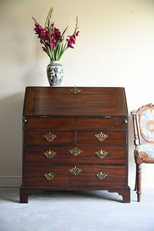 Georgian Mahogany Bureau