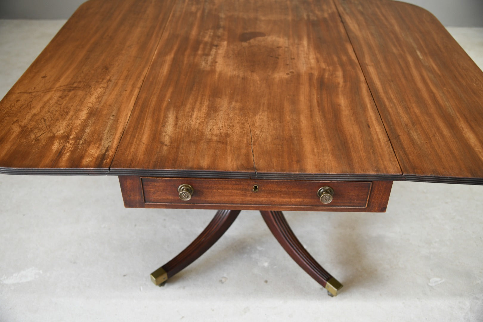 Antique Mahogany Drop Leaf Table