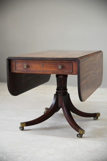 Antique Mahogany Drop Leaf Table