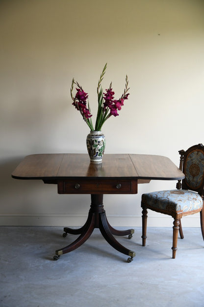 Antique Mahogany Drop Leaf Table