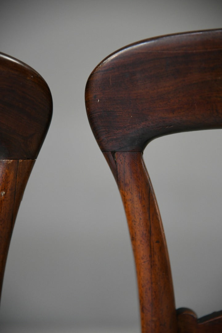 Set 6  Victorian Rosewood Dining Chairs