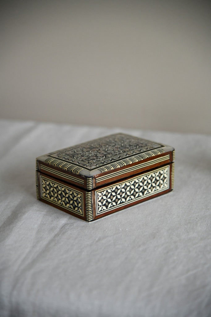 Eastern Mother of Pearl Inlaid Box