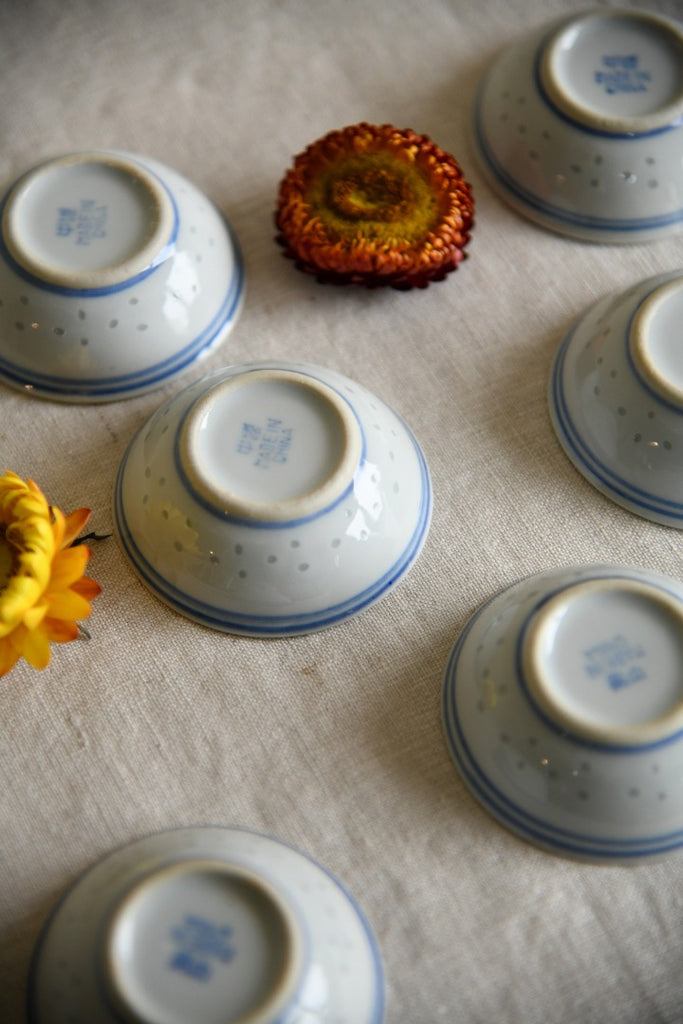 6 Vintage Chinese Small Bowls
