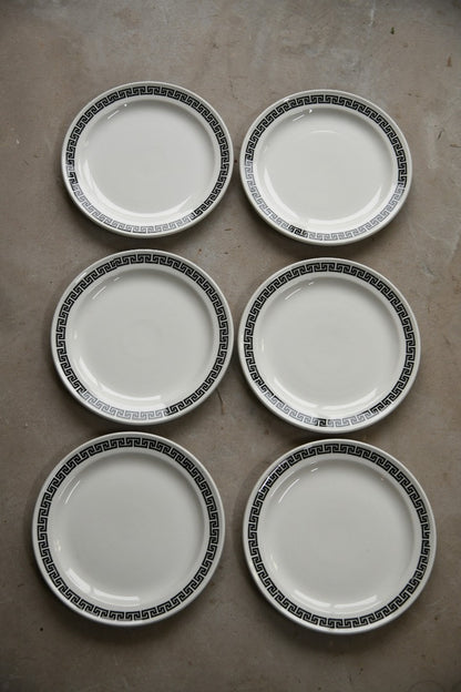 6 Ridgway Steelite Olympic Plates