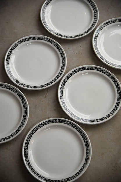 6 Ridgway Steelite Olympic Plates