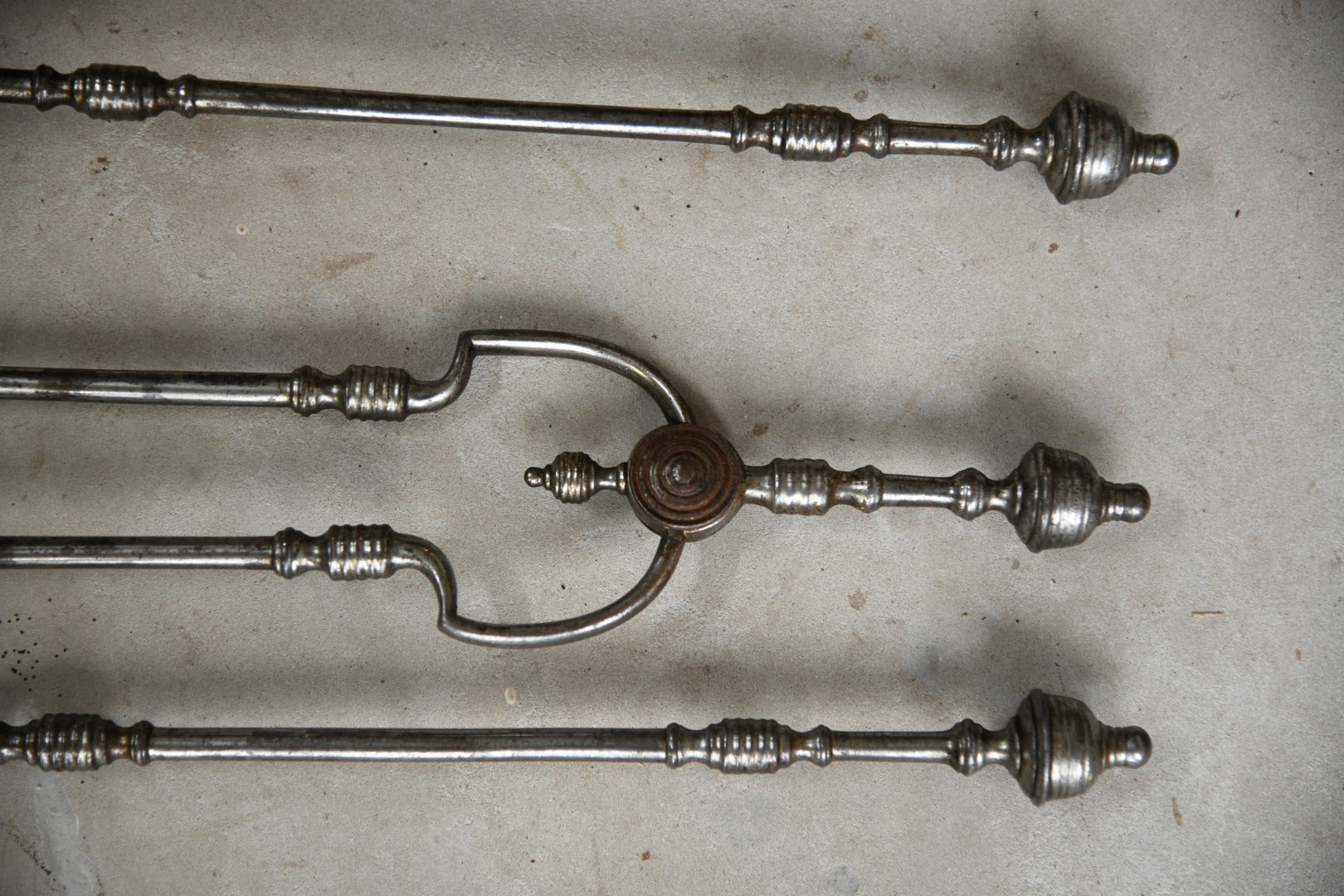 Georgian Steel Fire Set