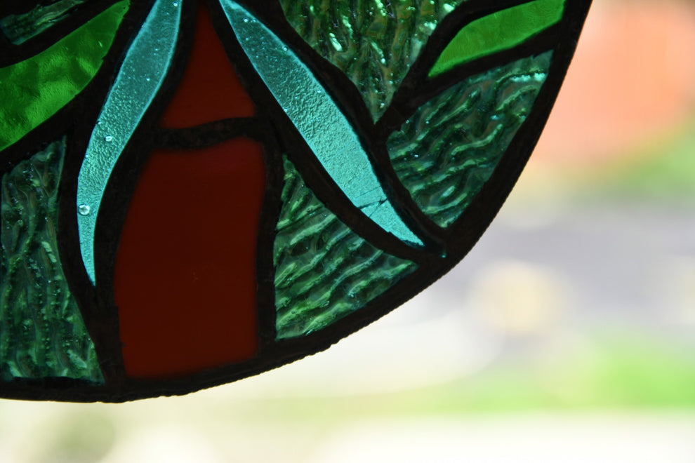 Small Stained Glass Panel – Kernow Furniture