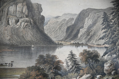 Antique Coloured Engraving