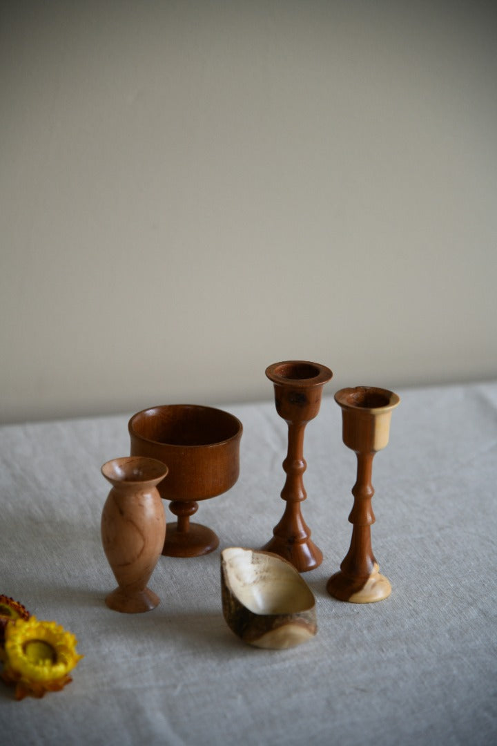 Collection Turned Woodenware