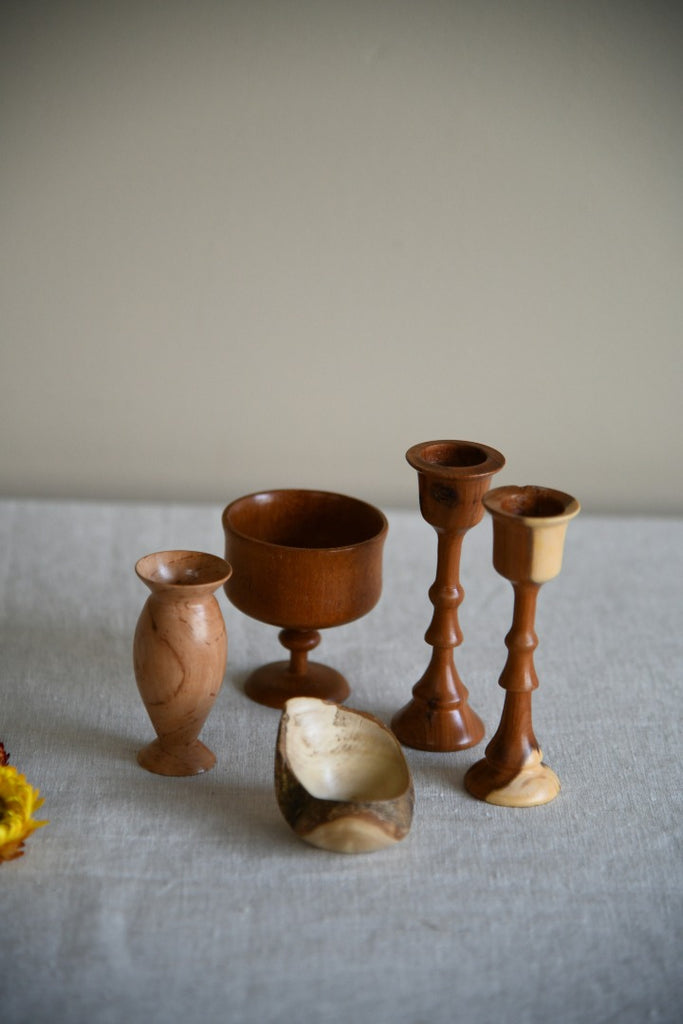 Collection Turned Woodenware