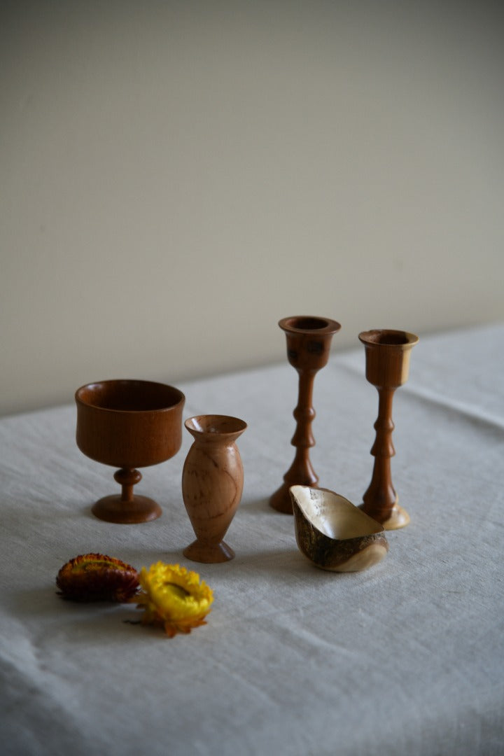 Collection Turned Woodenware