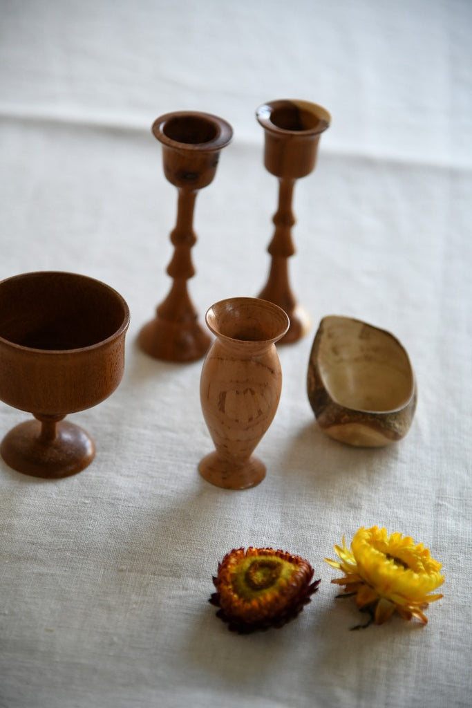 Collection Turned Woodenware