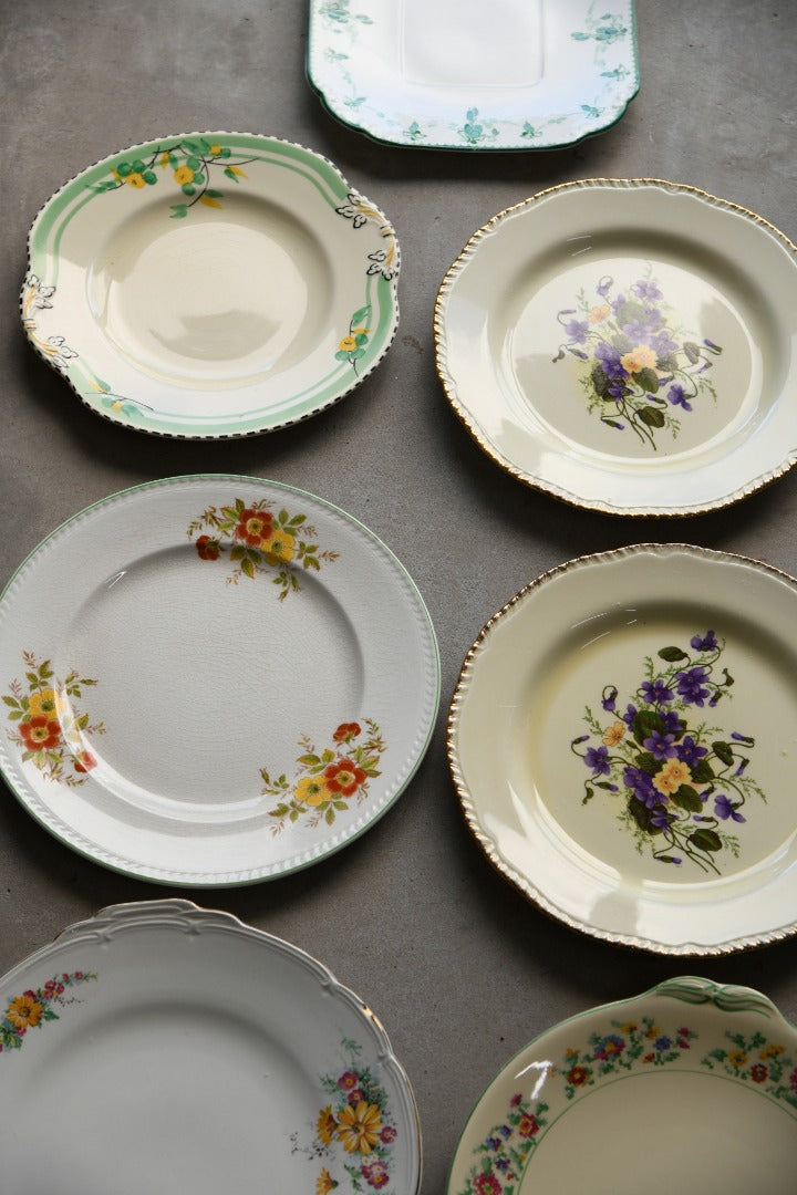 Collection of Vintage Plates