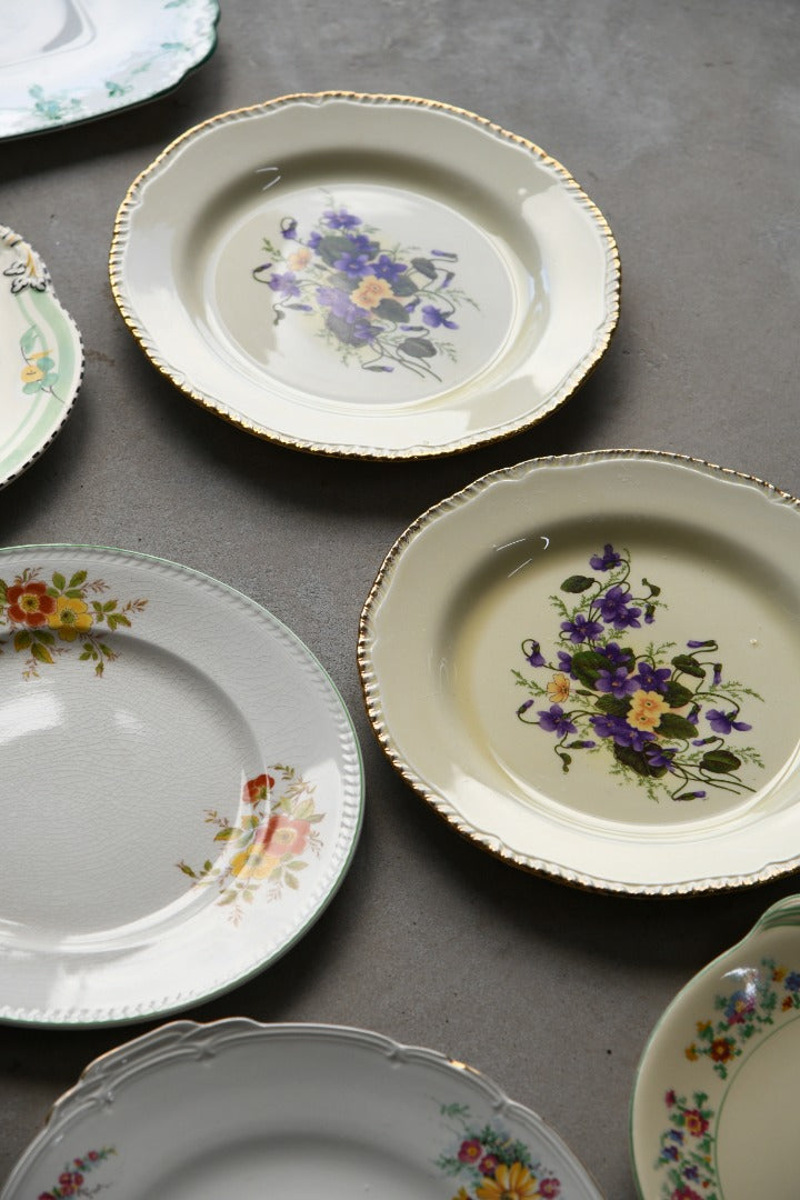 Collection of Vintage Plates