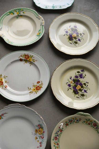 Collection of Vintage Plates