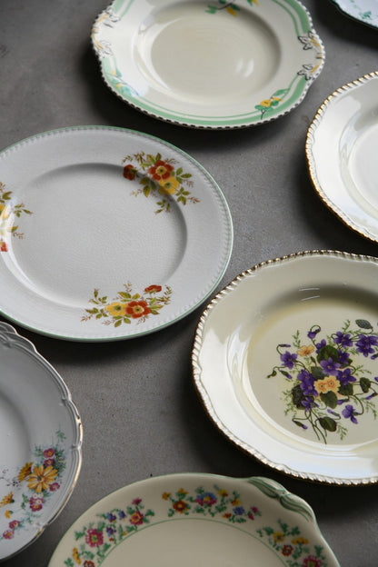 Collection of Vintage Plates