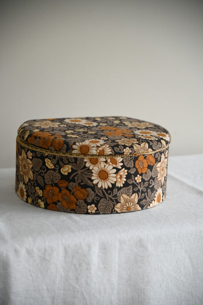 Retro Floral Sewing Box