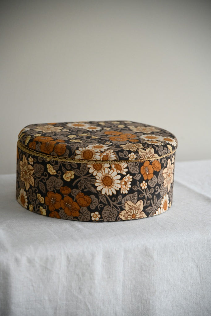 Retro Floral Sewing Box