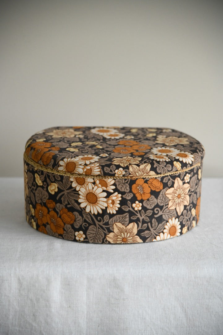 Retro Floral Sewing Box