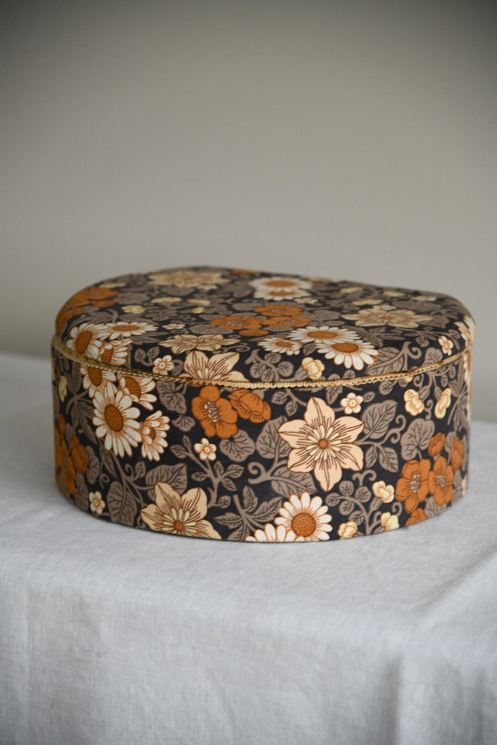 Retro Floral Sewing Box