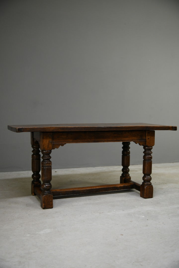 Antique Oak Refectory Table