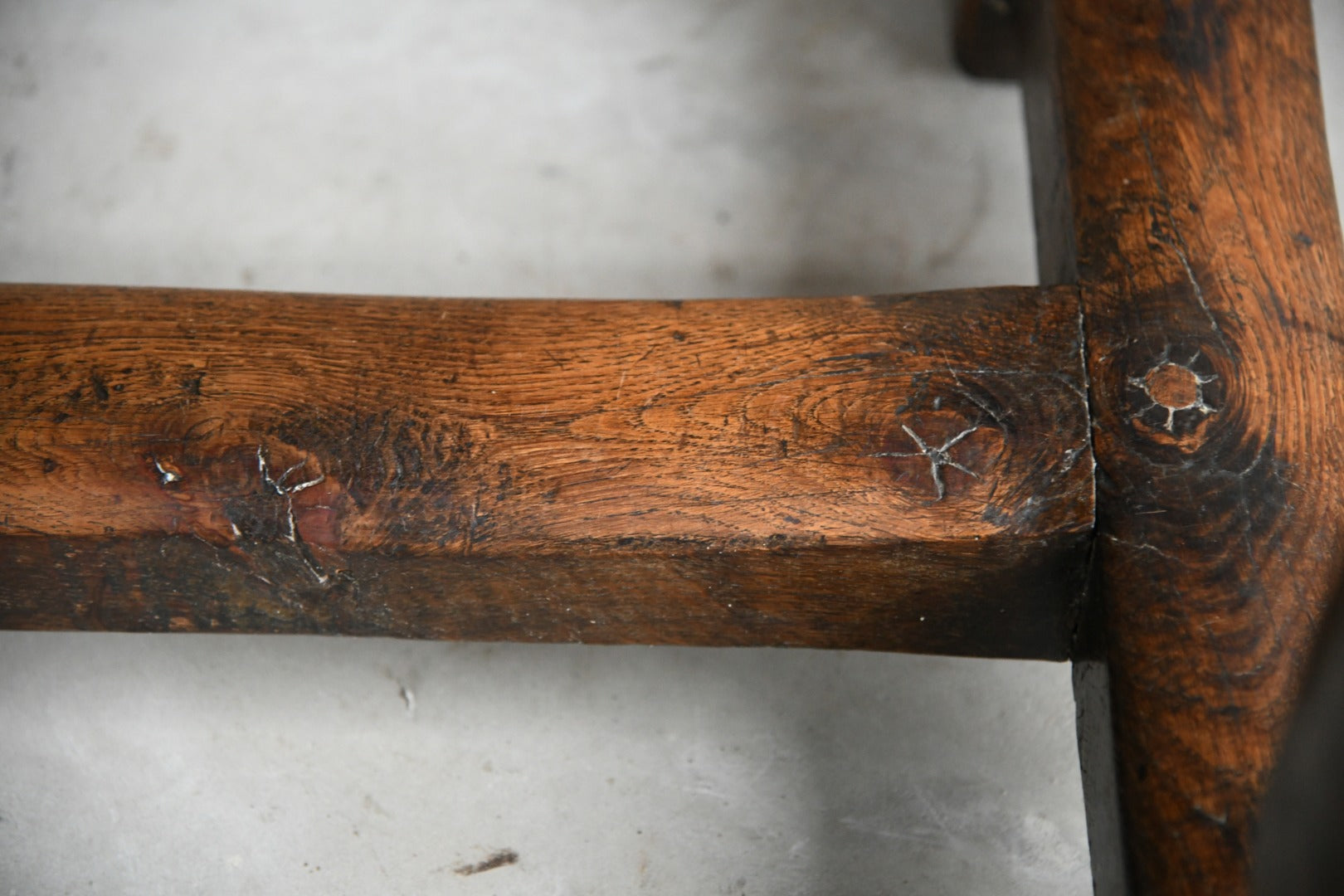 Antique Oak Refectory Table