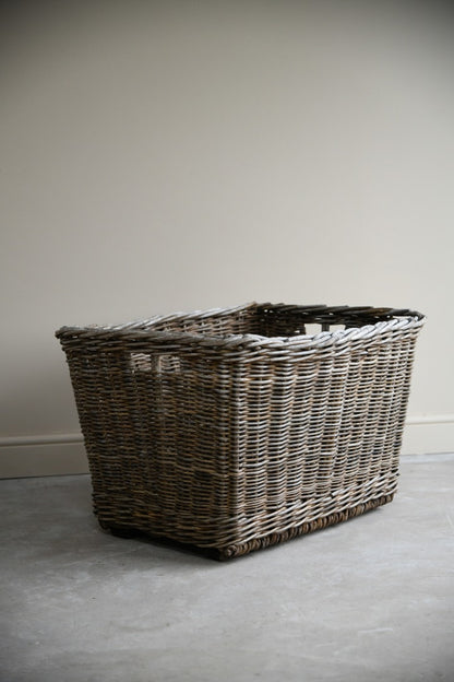 Large Willow Log Basket