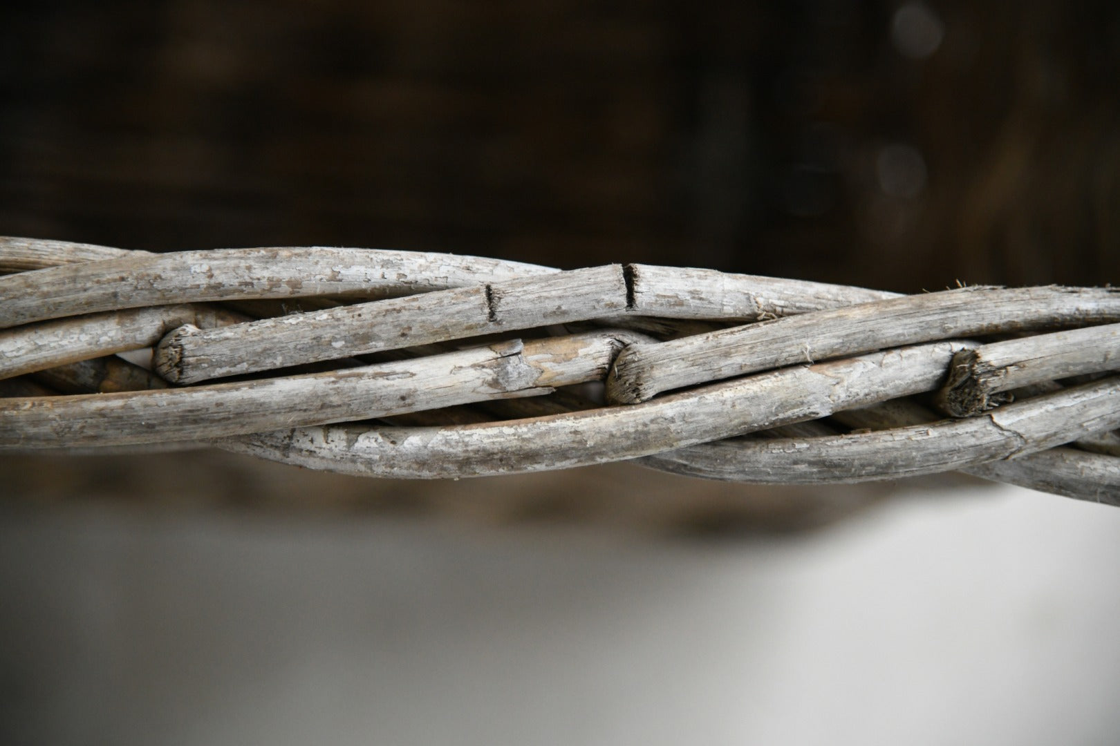 Large Willow Log Basket