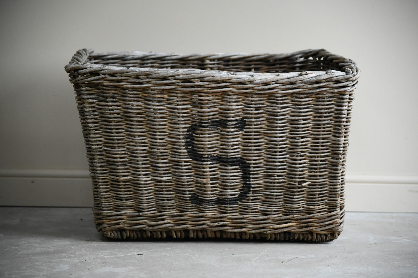 Large Willow Log Basket