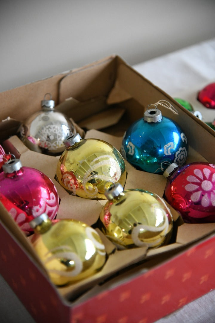 Vintage Christmas Tree Decorations