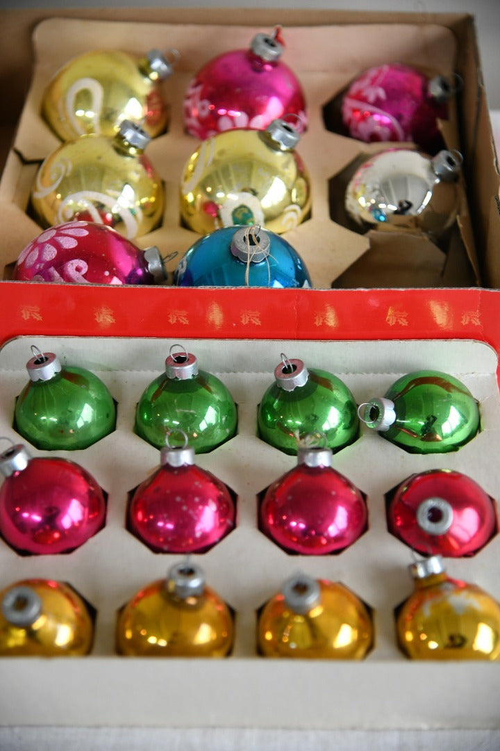 Vintage Christmas Tree Decorations