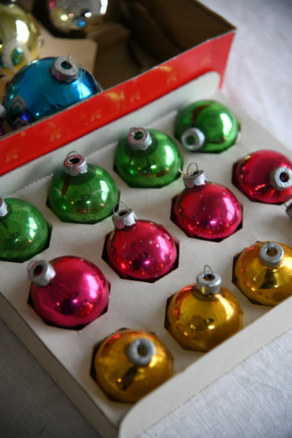 Vintage Christmas Tree Decorations