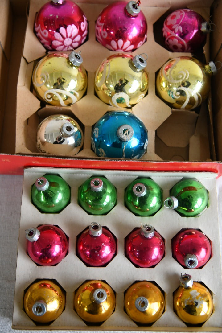 Vintage Christmas Tree Decorations