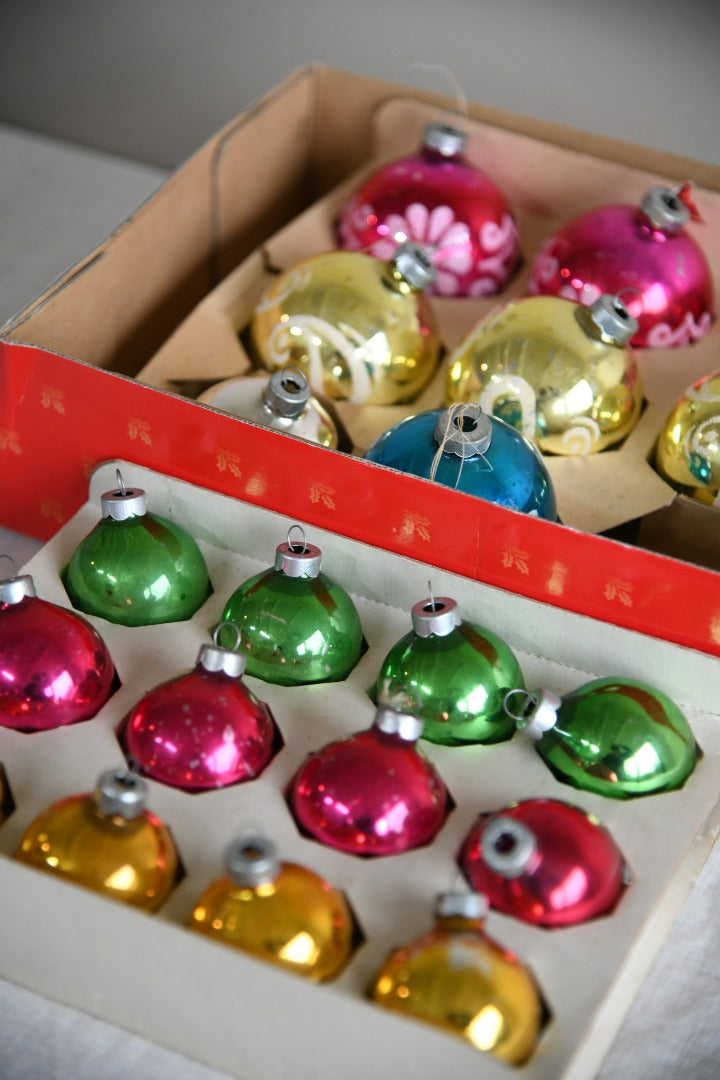 Vintage Christmas Tree Decorations