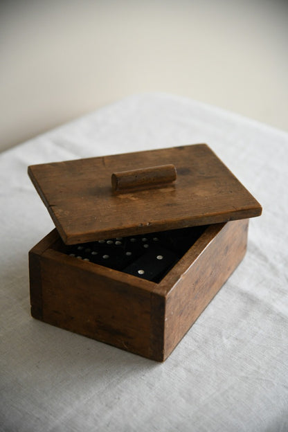 Vintage Box of Dominoes