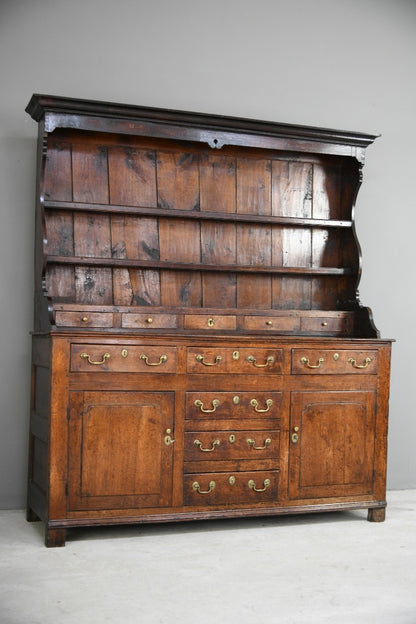 Antique Georgian Oak Welsh Dresser