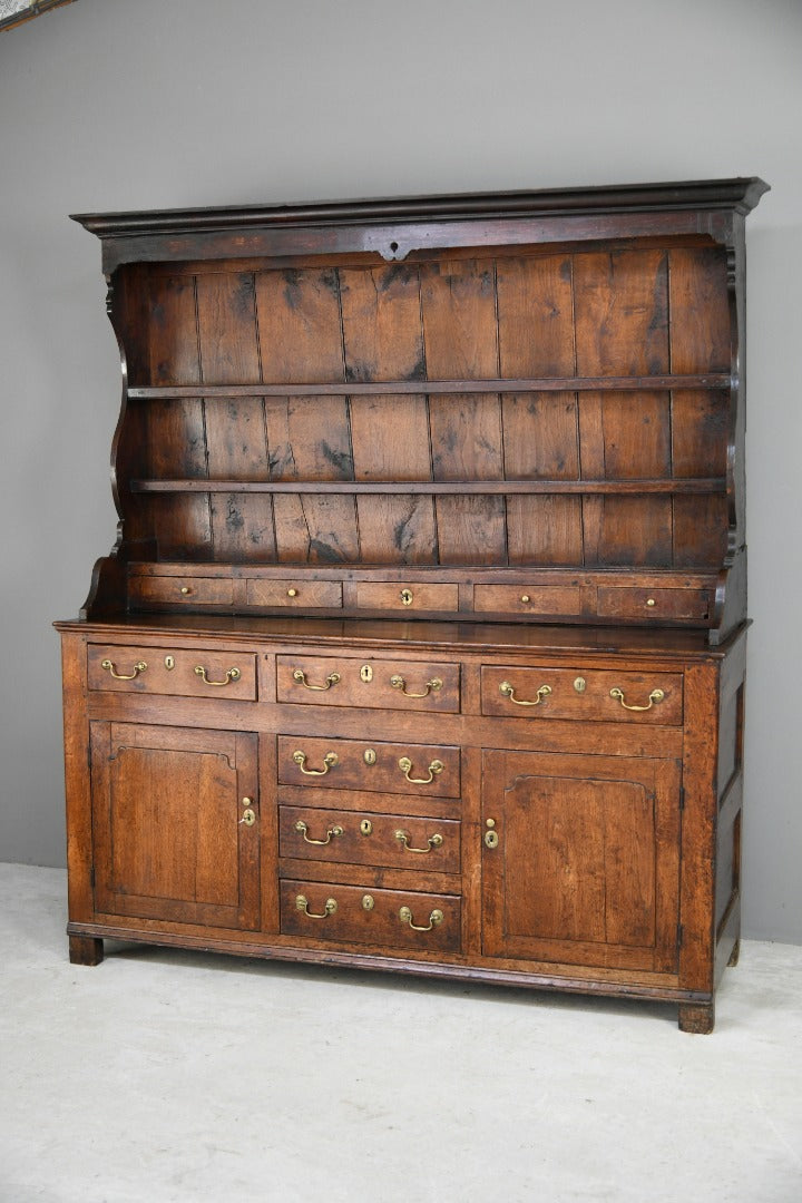 Antique Georgian Oak Welsh Dresser