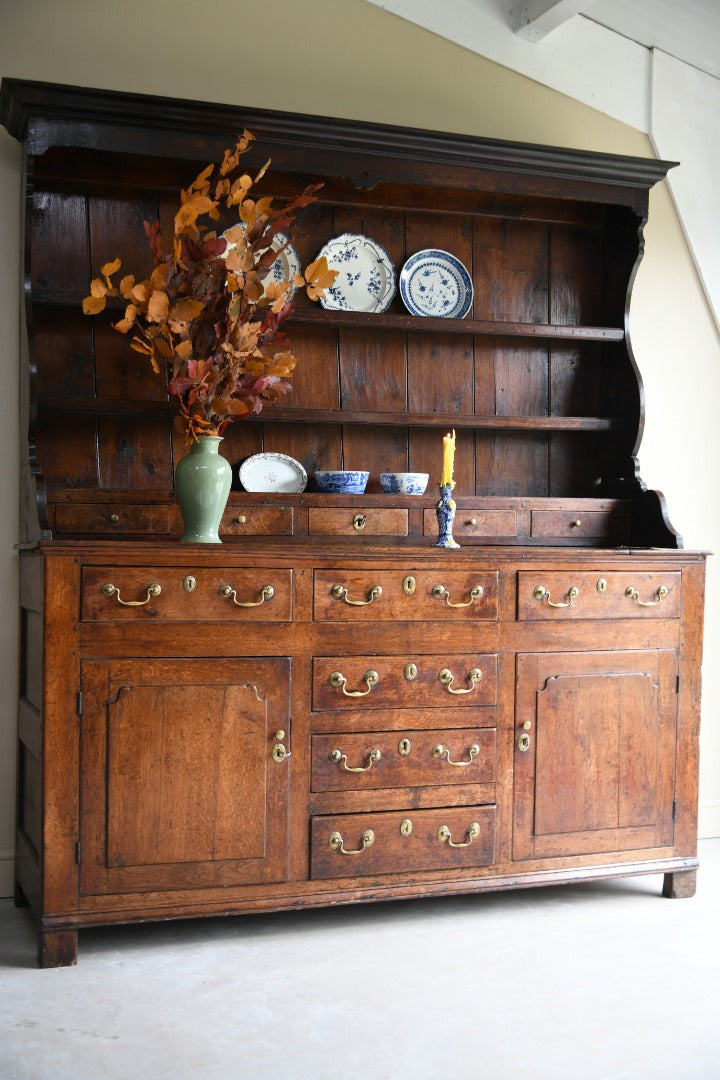 Antique Georgian Oak Welsh Dresser