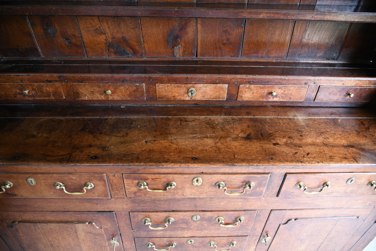 Antique Georgian Oak Welsh Dresser