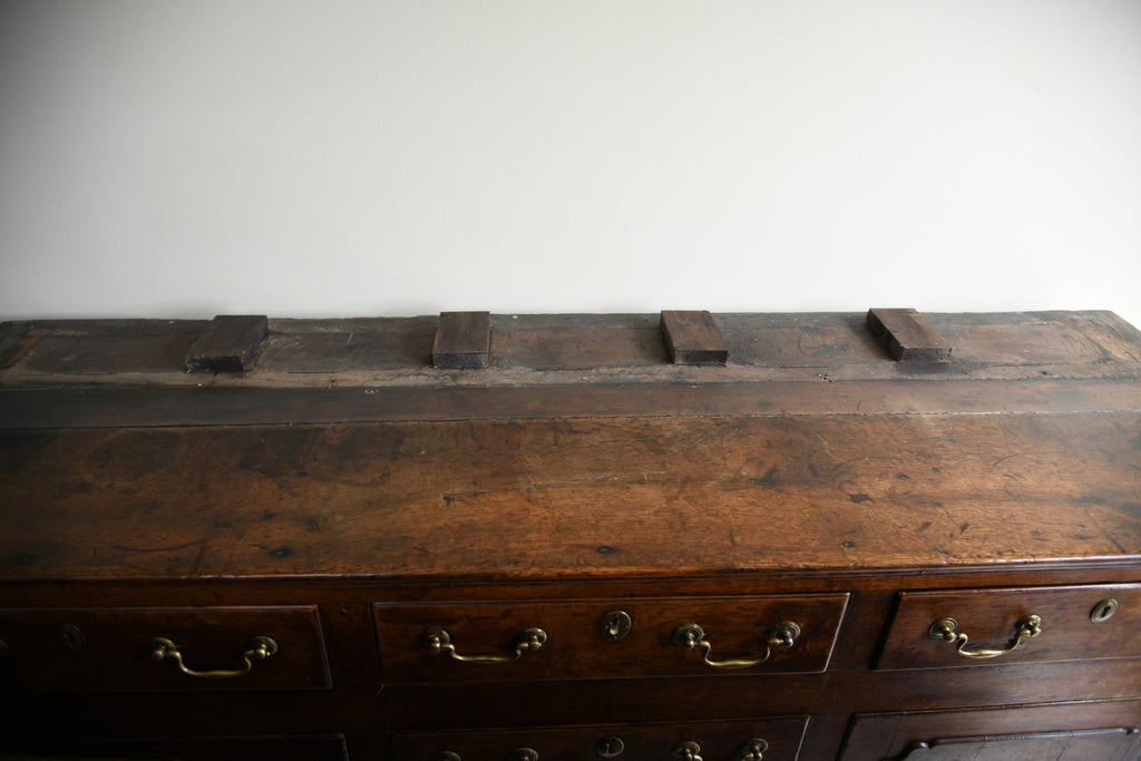 Antique Georgian Oak Welsh Dresser