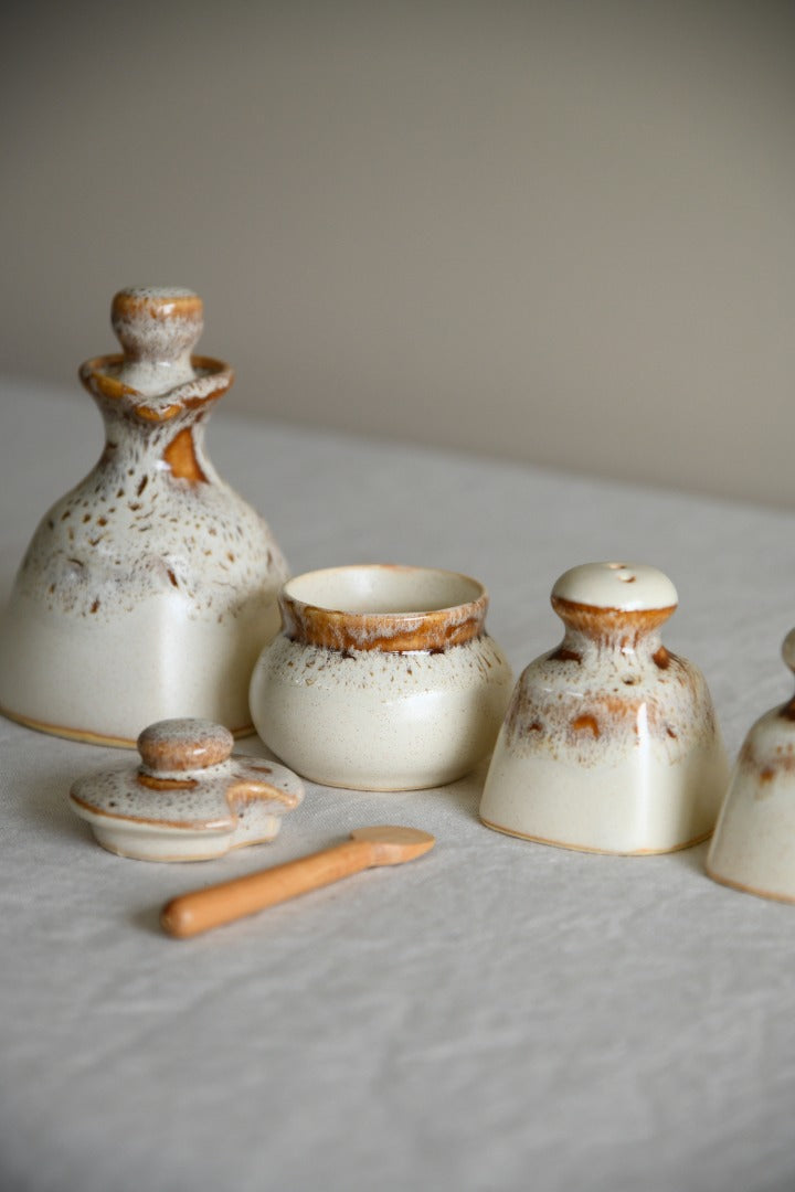 Presingoll Pottery Cruet Set