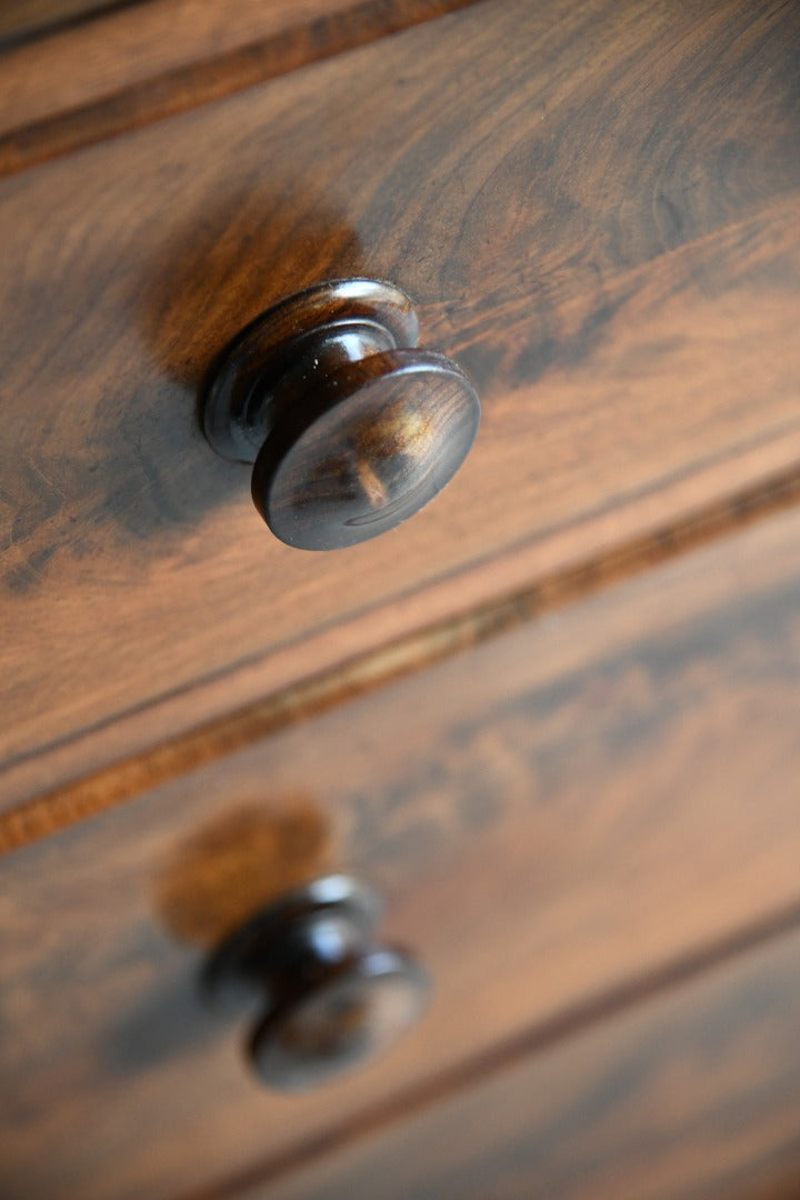 Straight Front Mahogany Chest of Drawers