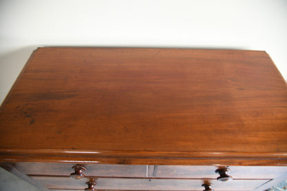 Straight Front Mahogany Chest of Drawers