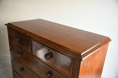 Straight Front Mahogany Chest of Drawers