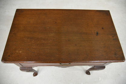 18th Century Oak Lowboy